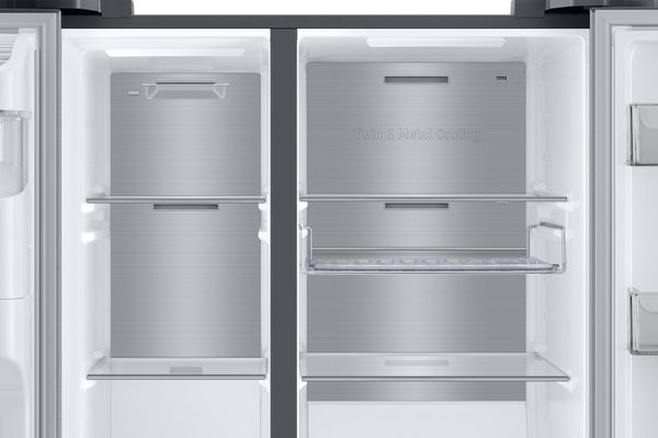 Samsung RS6HA8891SL/EU side-by-side refrigerator Freestanding 614 L E Aluminium
