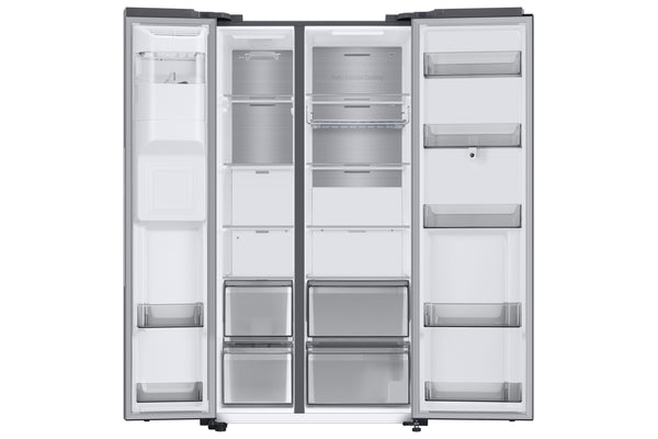 Samsung RS6HA8891SL/EU side-by-side refrigerator Freestanding 614 L E Aluminium